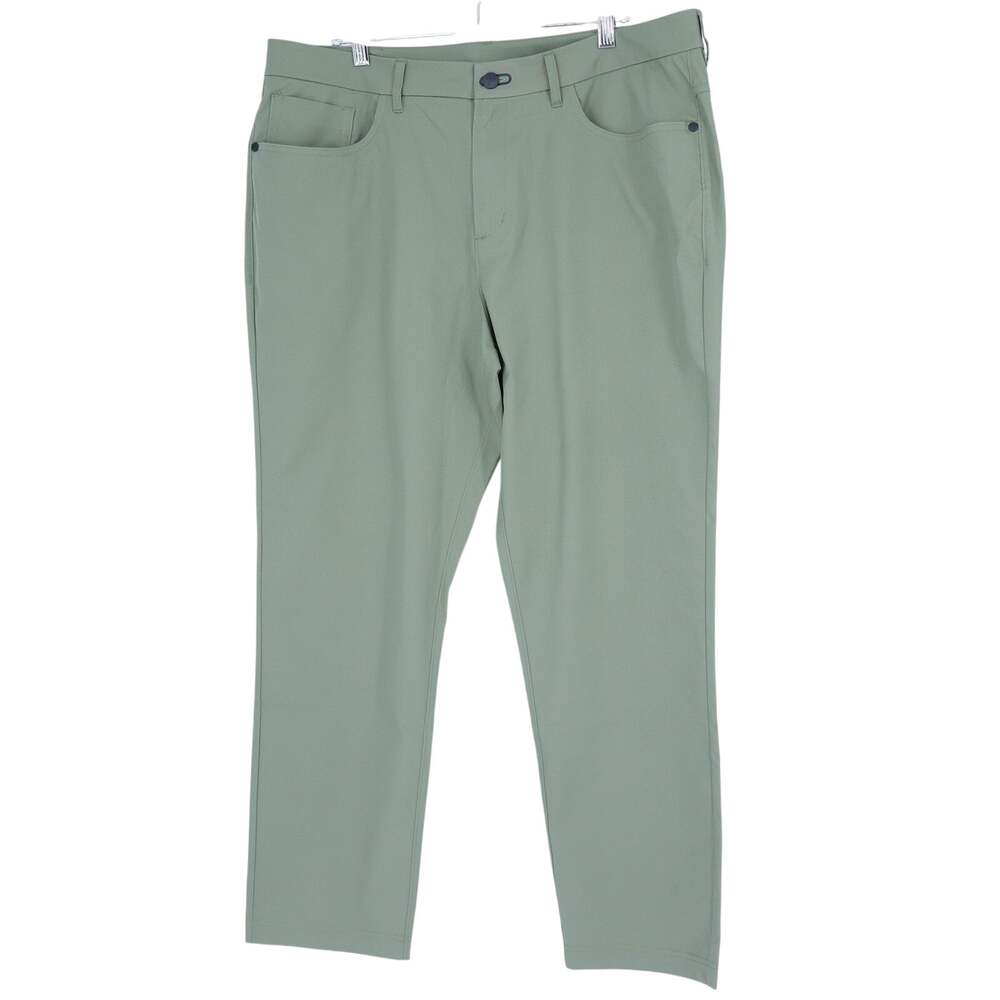 PUBLIC REC Dealmaker Performance Straight Pants Cypress Green Chino Men's 36X30 - Picture 2 of 10